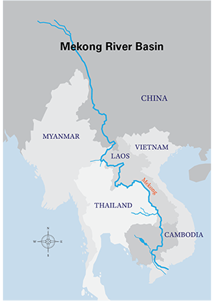 Damming the Mekong River by Asienreisender